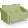 MooreCo&reg; Modular Soft Seating Collection - Loveseat