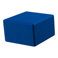 HABA&reg; Corner SOFA Lounge Seating - 15 in.H Cube, Synthetic Leather