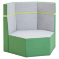 HABA&reg; Grow.Upp Hexagon Seats - Seat with 3 Backrest, Fabric