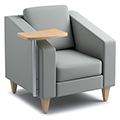 Russwood&reg; Jax Tablet Chair, Vinyl