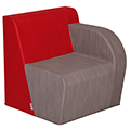 WESCO&reg; Basic Lounge Seating - Left Arm Chair