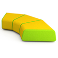 Paragon MOTIV&reg; 2.0 Soft Seating - 90 Degree Double Bench