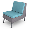 Paragon MOTIV&reg; 2.0 Soft Seating - Armless Chair