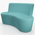 Smith System&reg; Flowform&reg; Learn Lounge Loveseat