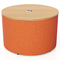 Smith System&reg; Flowform&reg; Learn Lounge Ottoman with Power