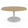 Smith System® Flowform® Learn Lounge Curved Rectangle Table