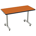 AmTab® Mobile Folding Booth Table