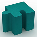 Muzo Puzzle Modular Seating - Shape 1