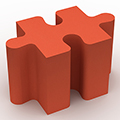Muzo Puzzle Modular Seating - Shape 2