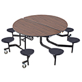NPS® Mobile Cafeteria Table - Round