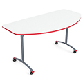 Paragon A&D&reg; Crossfit Student Table - D-Shaped Top