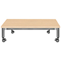 Muzo Versatilis Super Low Mobile Table - Rectangle