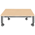 Muzo Versatilis Super Low Mobile Table - Square