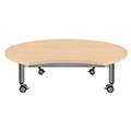 Muzo Versatilis Super Low Mobile Table - Cresent