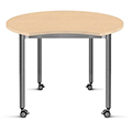 Muzo Versatilis Mobile Tables - Cresent