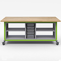 Haskell Education Explorer Maker Tables - Double Storage/Bin/Double Storage
