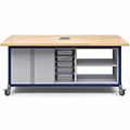 Haskell Education Explorer Maker Table - Double Door/Bin/Double Storage