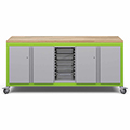 Haskell Education Explorer Cargo Cart - Double Door/Bin/Double Door
