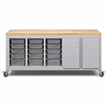 Haskell Education Explorer Cargo Cart - Bin/Bin/Bin/Double Door