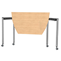 Muzo Kite® 650 Series Mobile Flip/Nesting Table - Boat End