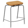 Smith System&reg; Groove&reg; Backless Stools