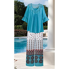 Summer Chic Palazzo Pants 