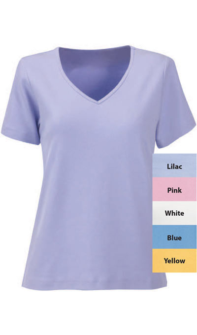 The Classic Cotton V-Neck Tee