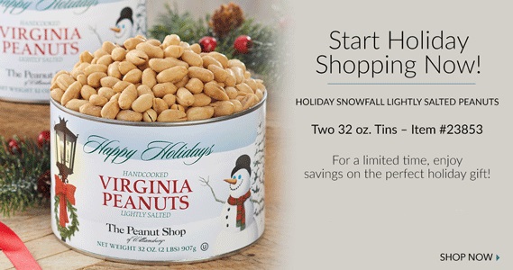 Holiday Snowman 2-Pack - The Peanut Shop of Williamsburg