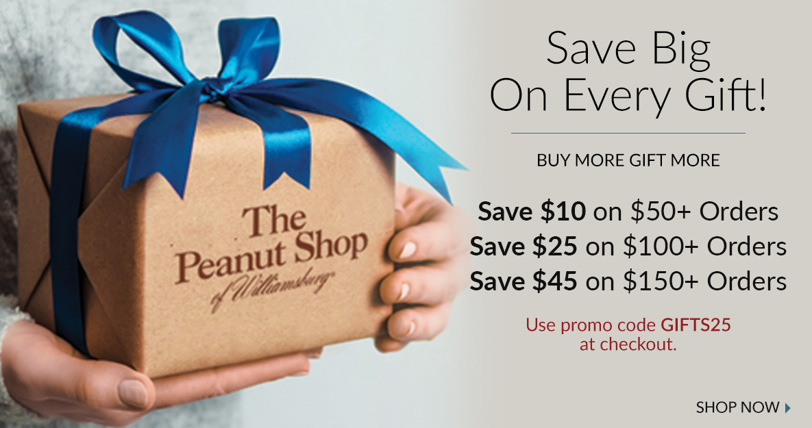 Sale - The Peanut Shop of Williamsburg