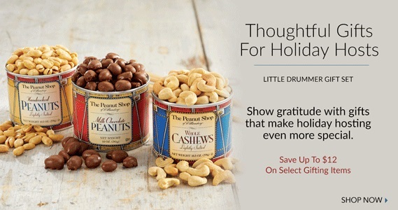 Hostess Gifts Sale - The Peanut Shop of Williamsburg