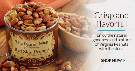 Redskin Virginia Peanuts - The Peanut Shop of Williamsburg