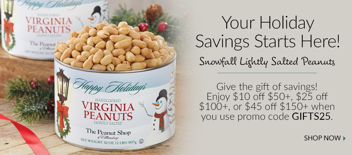 Sale - The Peanut Shop of Williamsburg