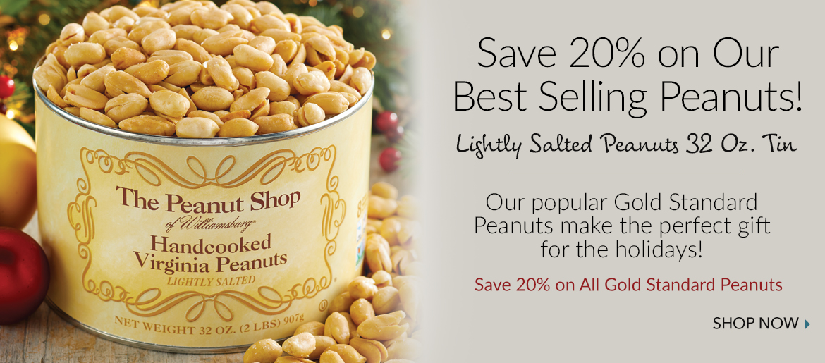 Hostess Gifts Sale - The Peanut Shop of Williamsburg