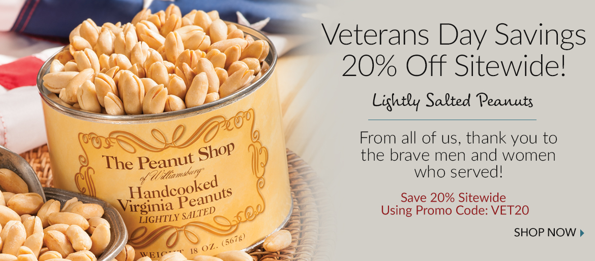 Sale - The Peanut Shop of Williamsburg