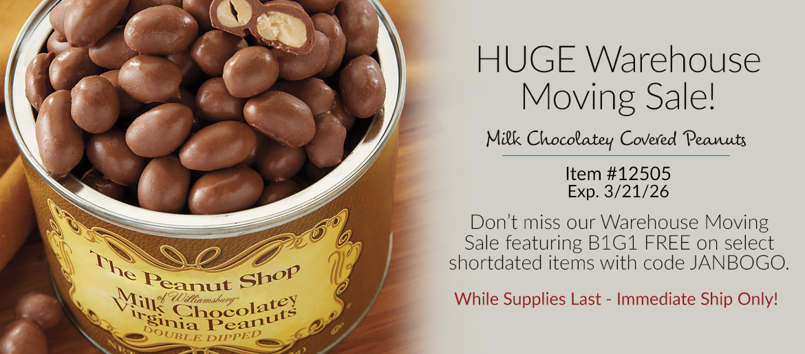 BOGO Sale - The Peanut Shop of Williamsburg