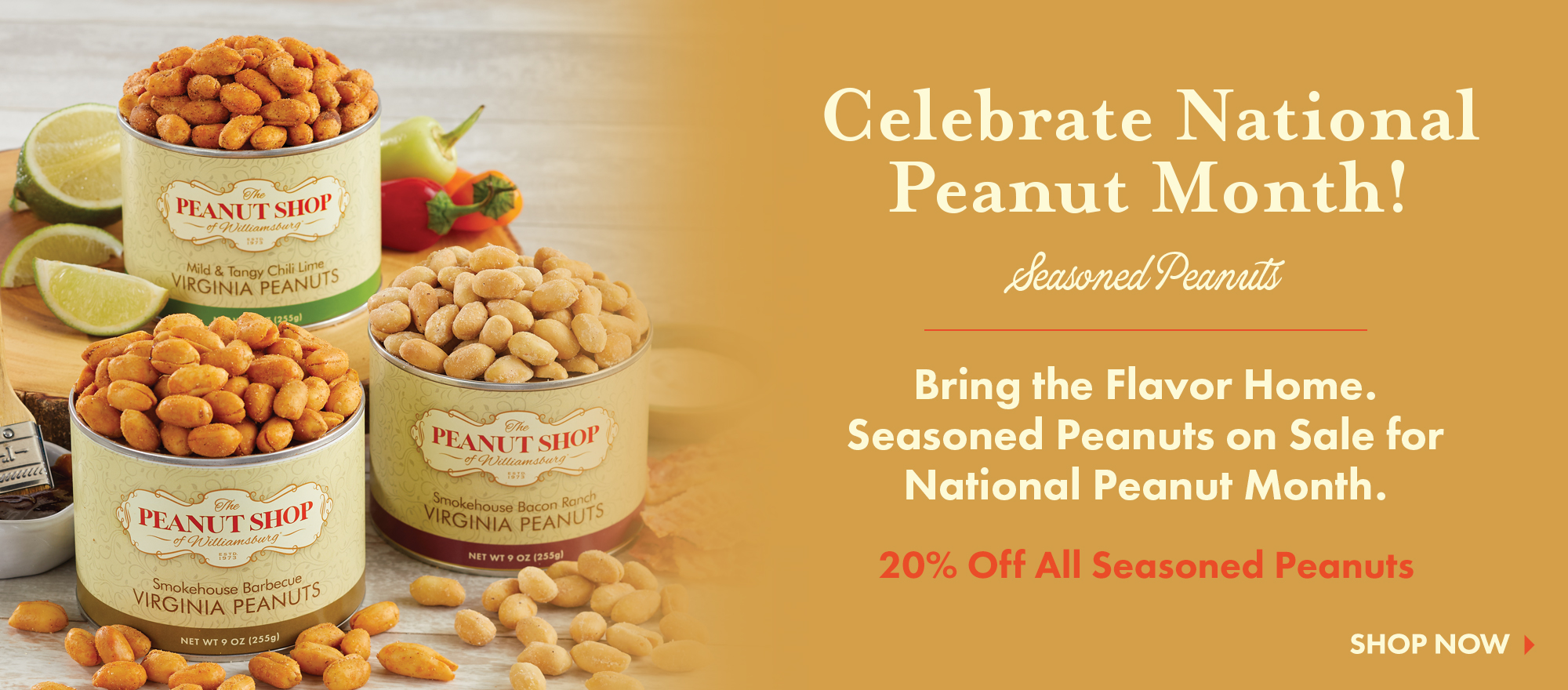  Seasoned - The Peanut Shop of Williamsburg
