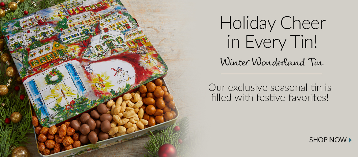 Wonderland Tin - The Peanut Shop of Williamsburg