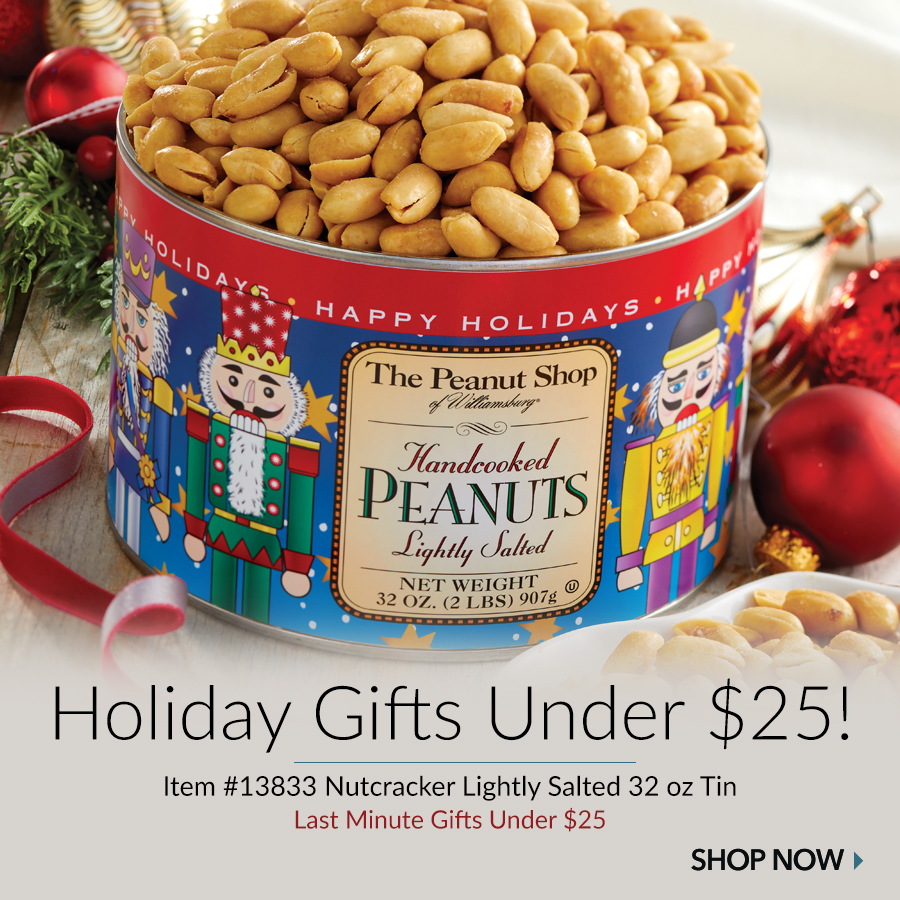 Last Minute Gifts - The Peanut Shop of Williamsburg