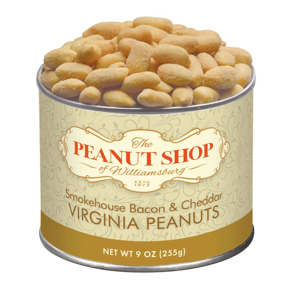 Smokehouse Bacon Cheddar Virginia Peanuts 9 oz.