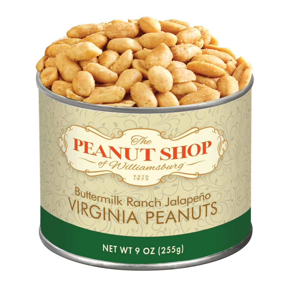 Buttermilk Ranch Jalapeno Virginia Peanuts 9 oz.
