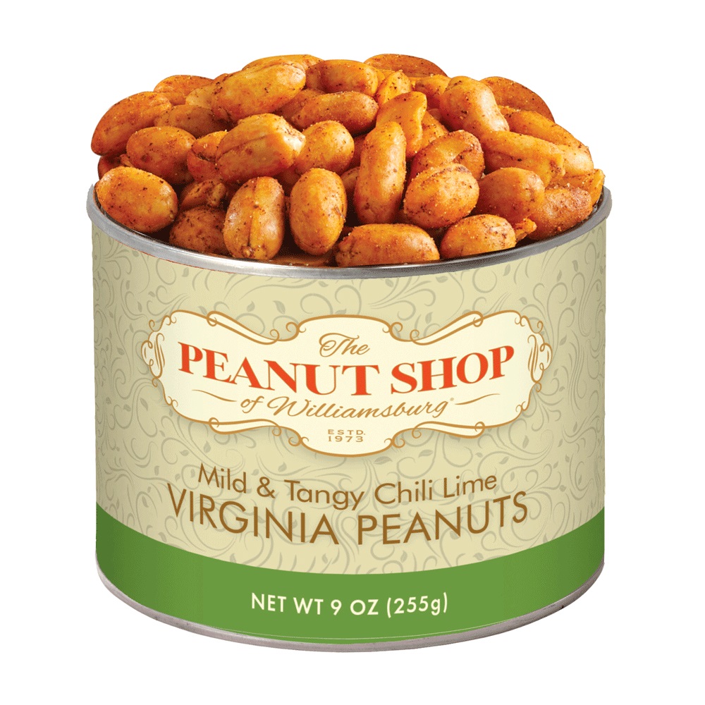 Mild & Tangy Chili Lime Virginia Peanuts 9 oz.