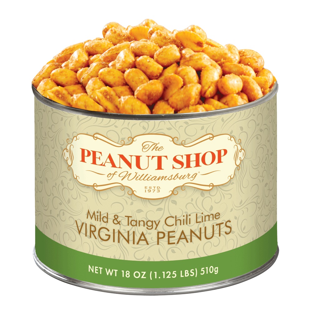 Mild & Tangy Chili Lime Virginia Peanuts 18 oz.