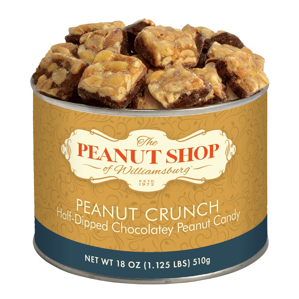 Chocolatey Half Dipped Peanut Crunch 18 oz.