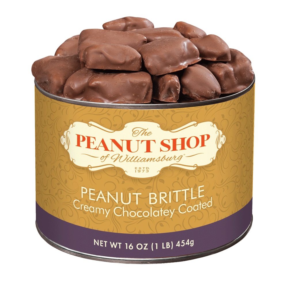 Chocolatey Covered Peanut Brittle 16 oz.