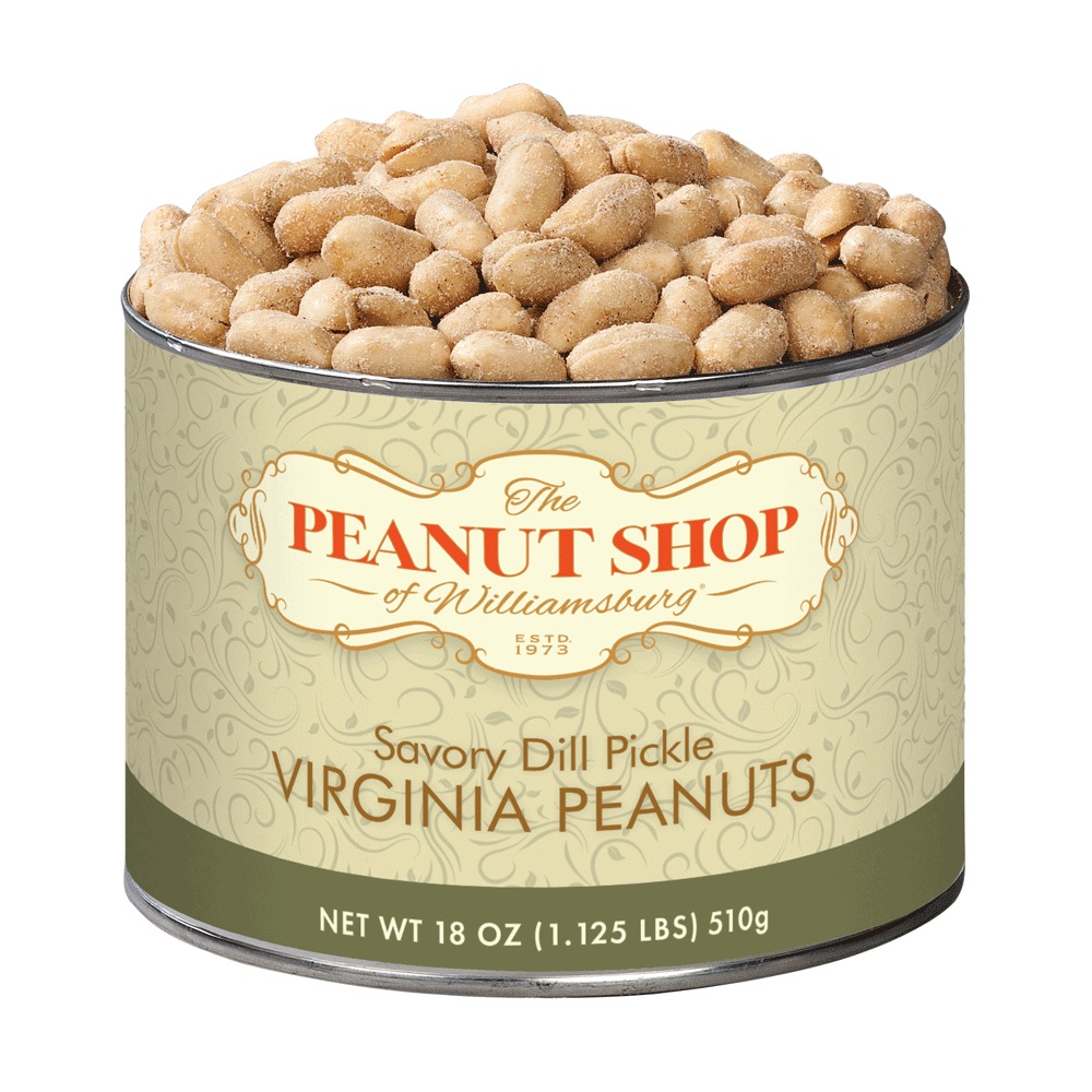 Savory Dill Pickle Virginia Peanuts 18 oz.