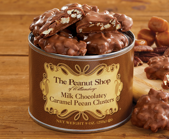 Milk Chocolatey Caramel Pecan Clusters