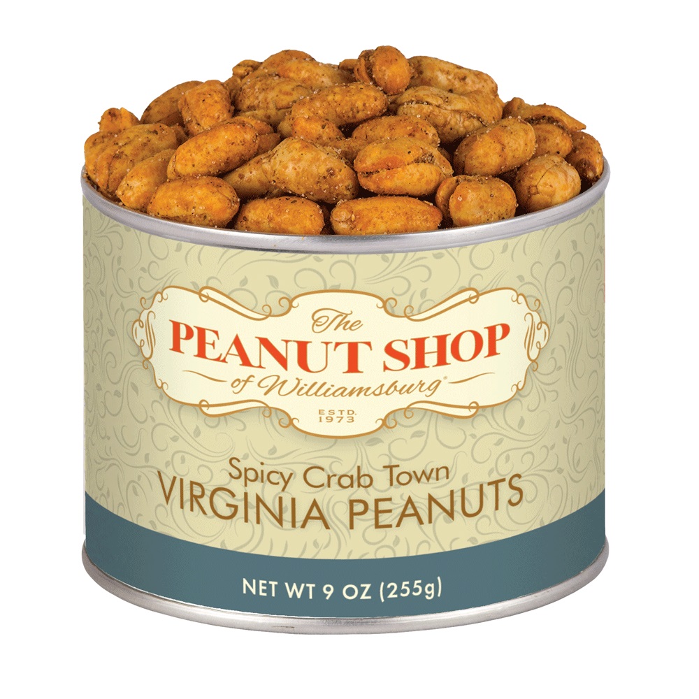 Spicy Crab Town Virginia Peanuts 9 oz.