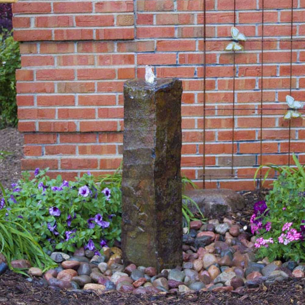 Mongolian Basalt Column Stone Fountain Kit The Pond Guy