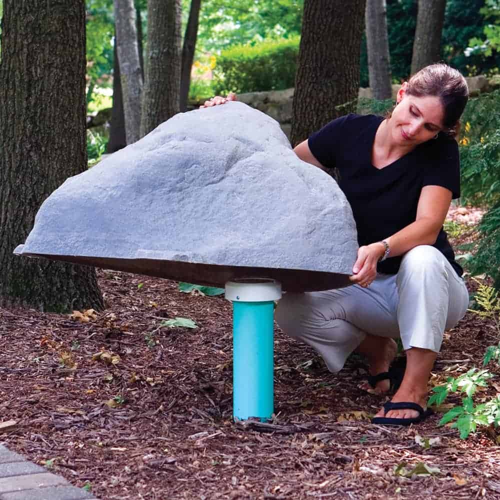 DekoRRA Rock Artificial Rock Cover The Pond Guy