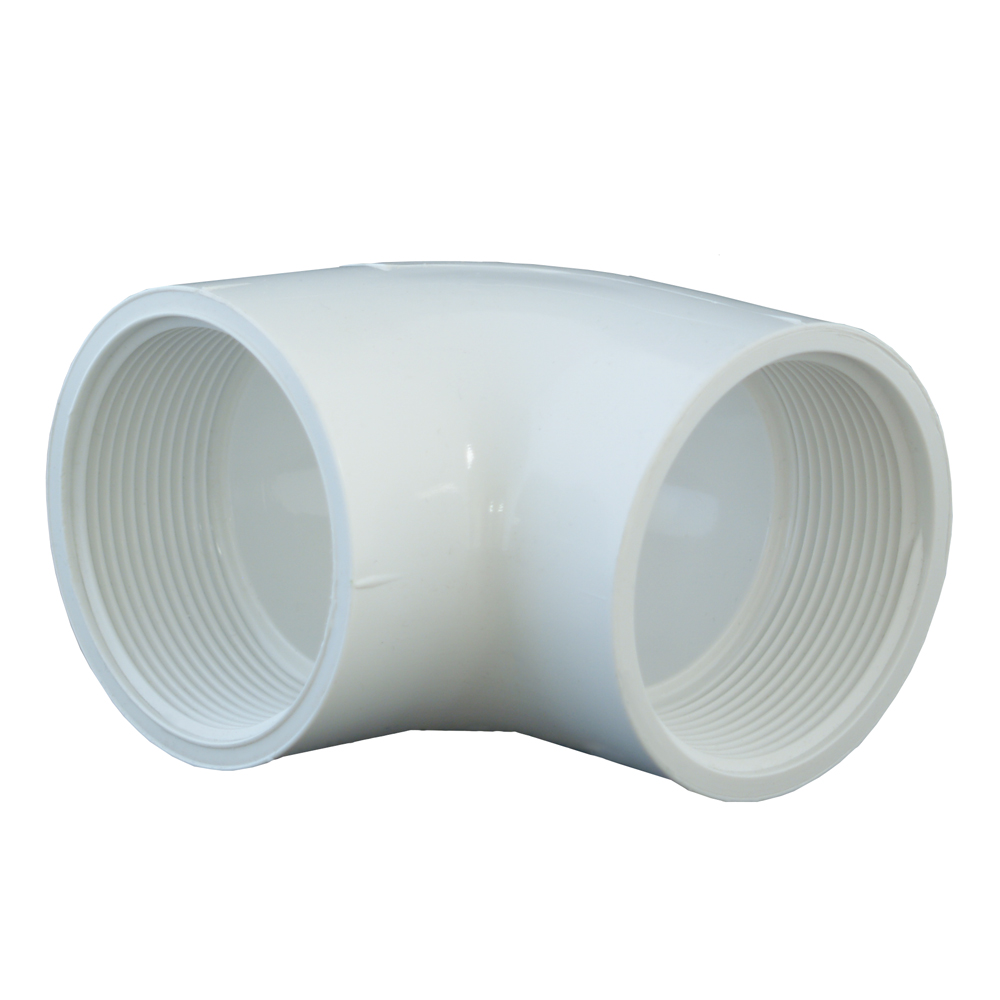 90º PVC Plumbing Elbow (FPT x FPT), Fittings The Pond Guy